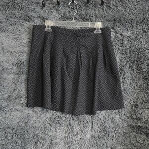 Banana Republic Black Geometric Skirt